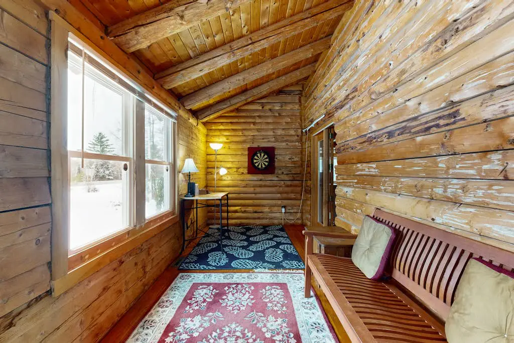 Twin View Log Home