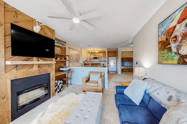 Ski-In/Out Condo with Mountain Views, and Washer/Dryer