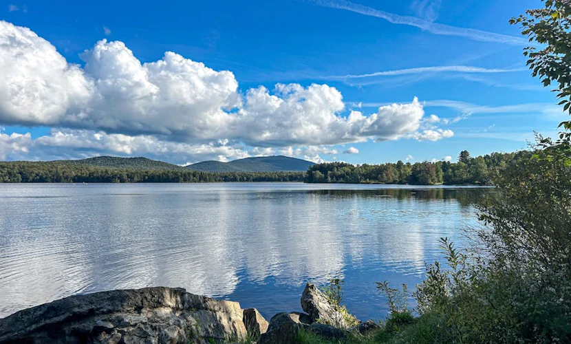 Dog-friendly getaway with mountain views, games, & deck - near skiing & trails