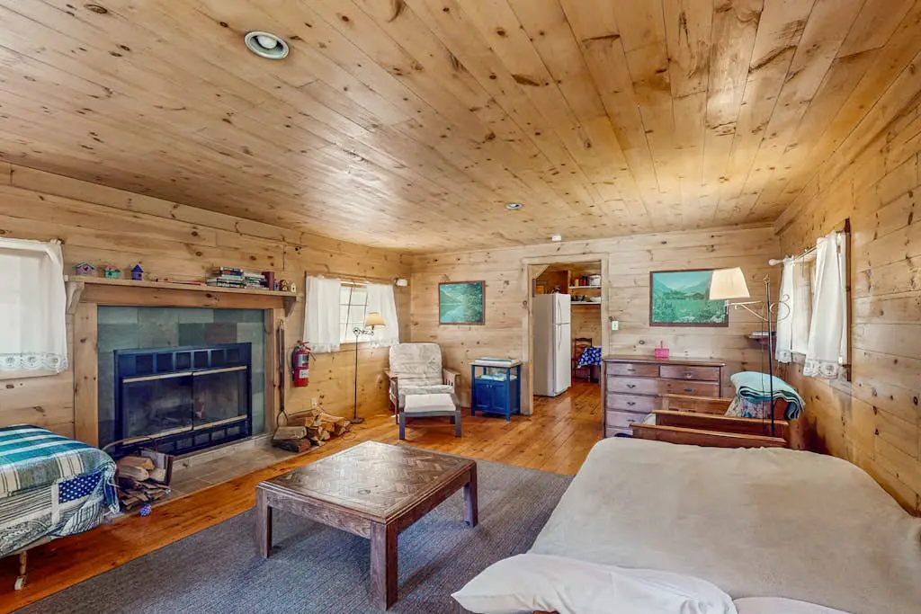 Pine - Waterfront Cabin on Private Island in Lake Champlain