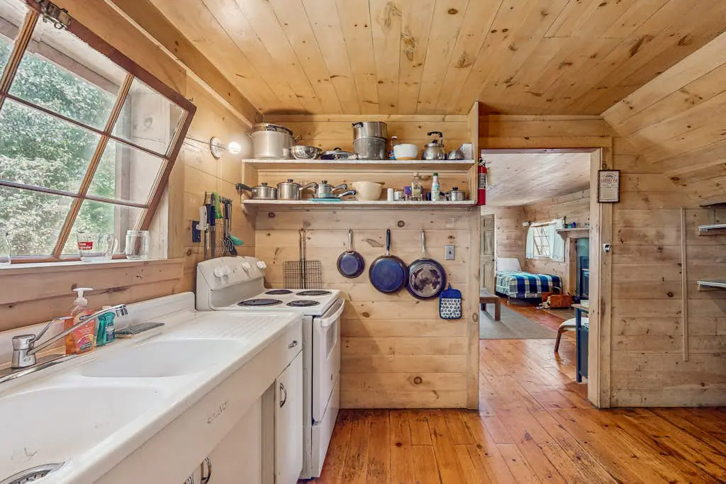 Pine - Waterfront Cabin on Private Island in Lake Champlain