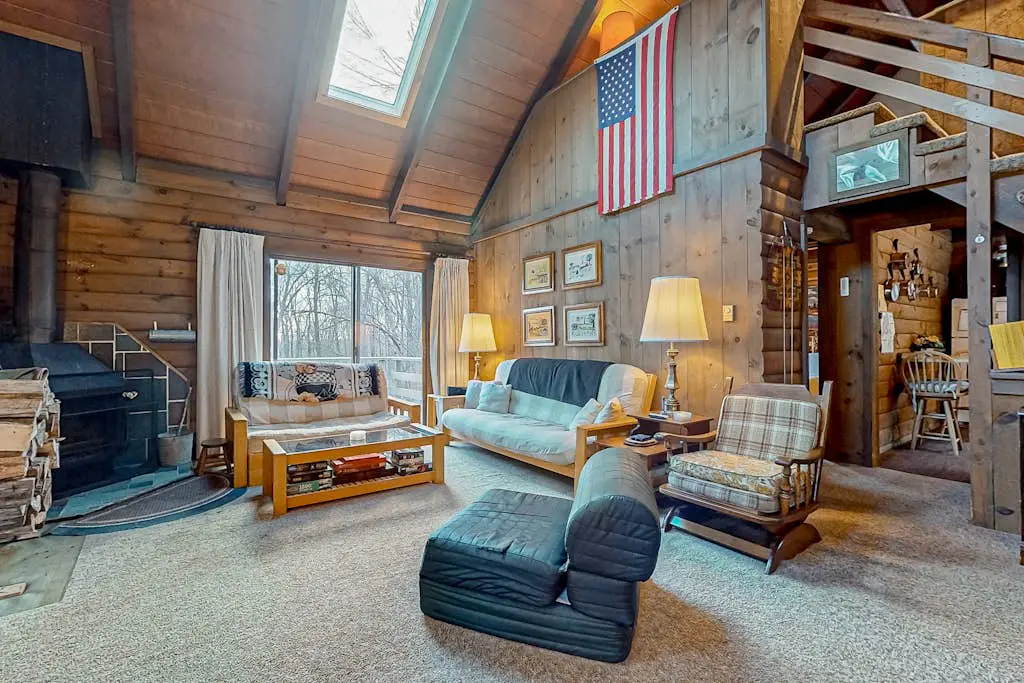 Log Ski Lodge