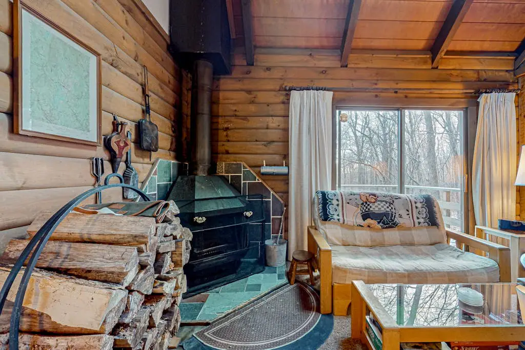Log Ski Lodge