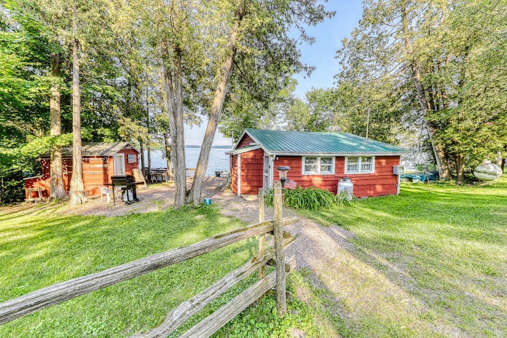 Dog-Friendly Lakefront Home with WiFi, Private Dock & Firepit