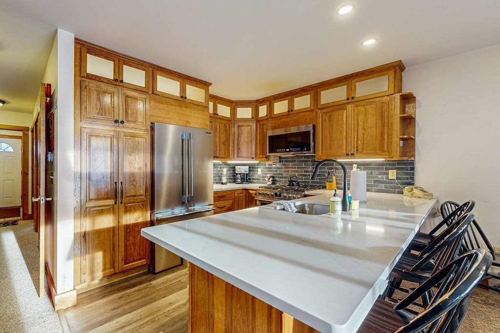 Ski-in/ski-out resort condo with fireplace, waterpark, & golf