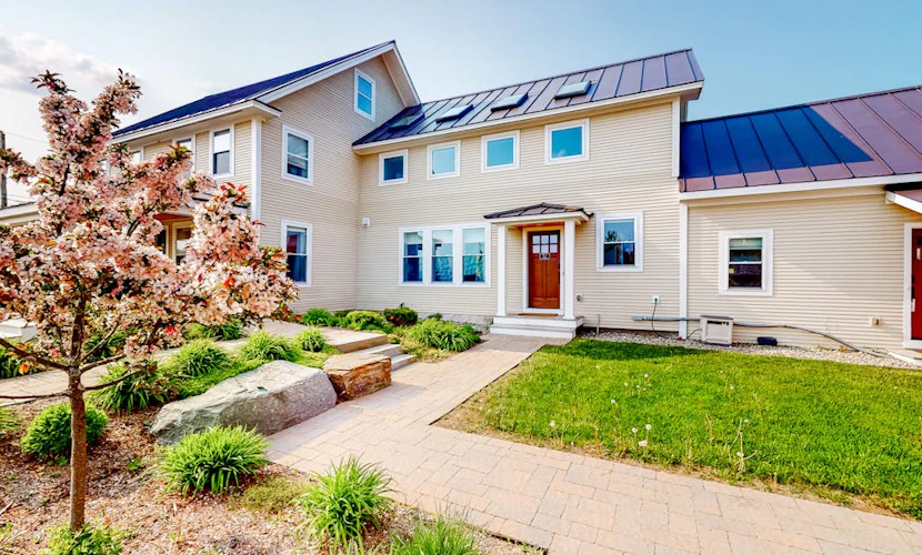 Enchanting farmhouse with a hot tub, grill, children's items, & mountain views