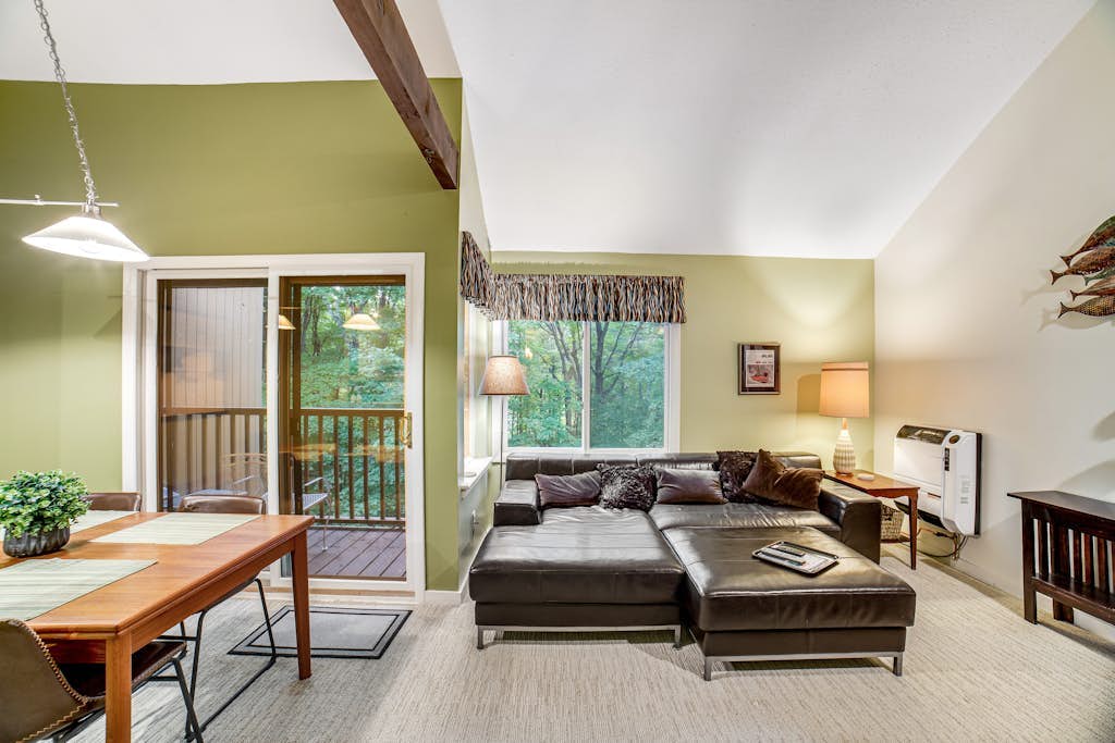 Bright condo with pool, sauna, tennis - 2 miles from Sugarbush Resort