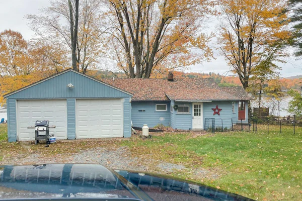 Dog-friendly lakefront oasis with scenic patio & firepit - near skiing & golf