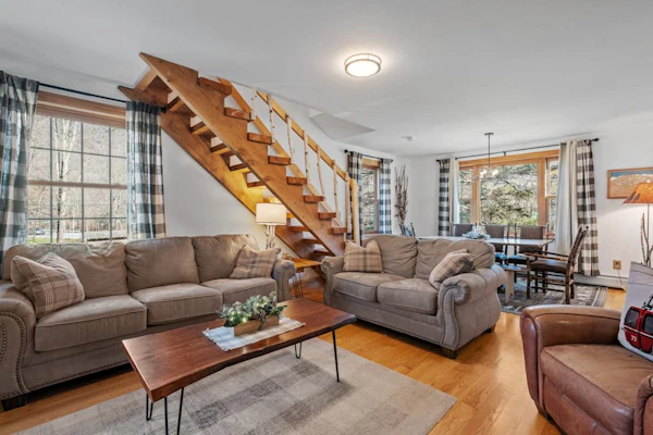 Private, new home near Skyeship gondola with four fireplaces, washer/dryer, WiFi