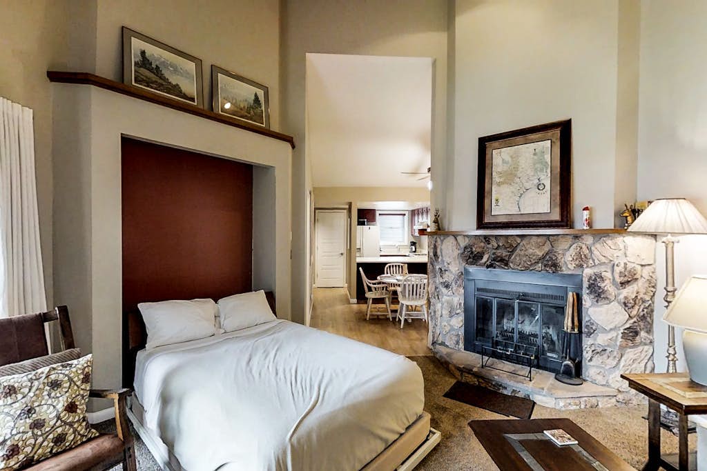 Dog-friendly studio with mountain views - near lakes, golf, Wolf Creek ski area
