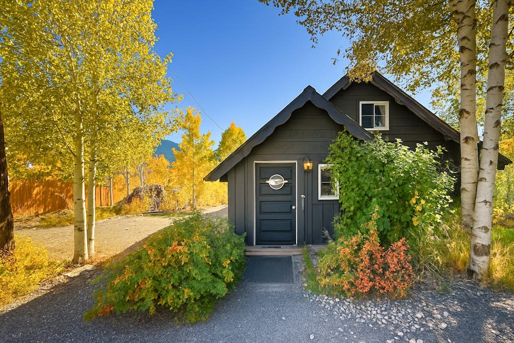 Amazing dog-friendly mountain view home with hot tub, wood stove, patio, & deck