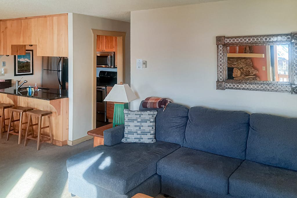 Mountain view condo with WiFi & fireplace, walk to Crested Butte Mountain Resort