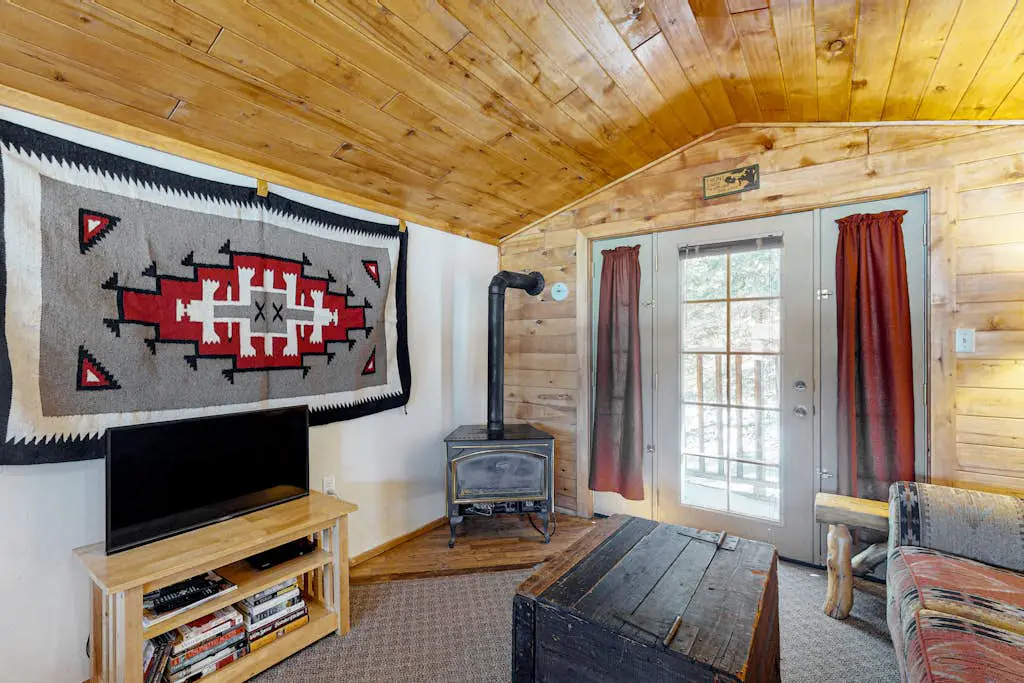 Cozy Mountain Studio w/ Fireplace + Private Balcony Views 🌲 | Near Wolf Creek