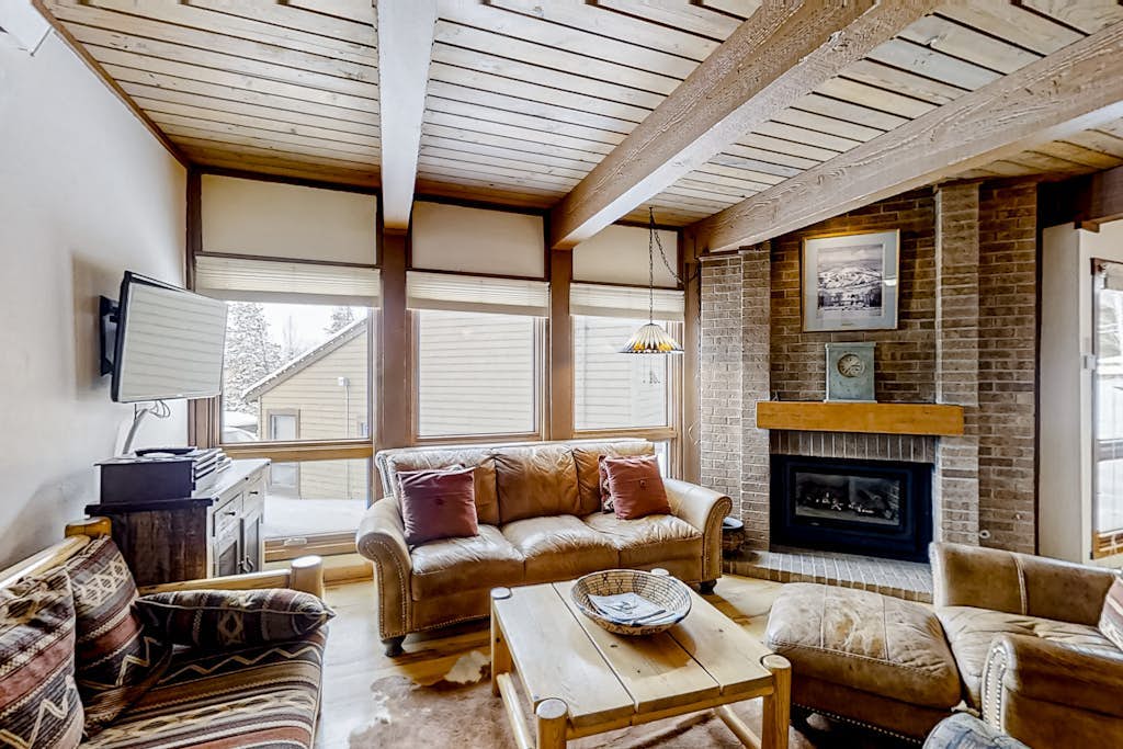Steamboat corner condo steps from gondola with pool & hot tubs
