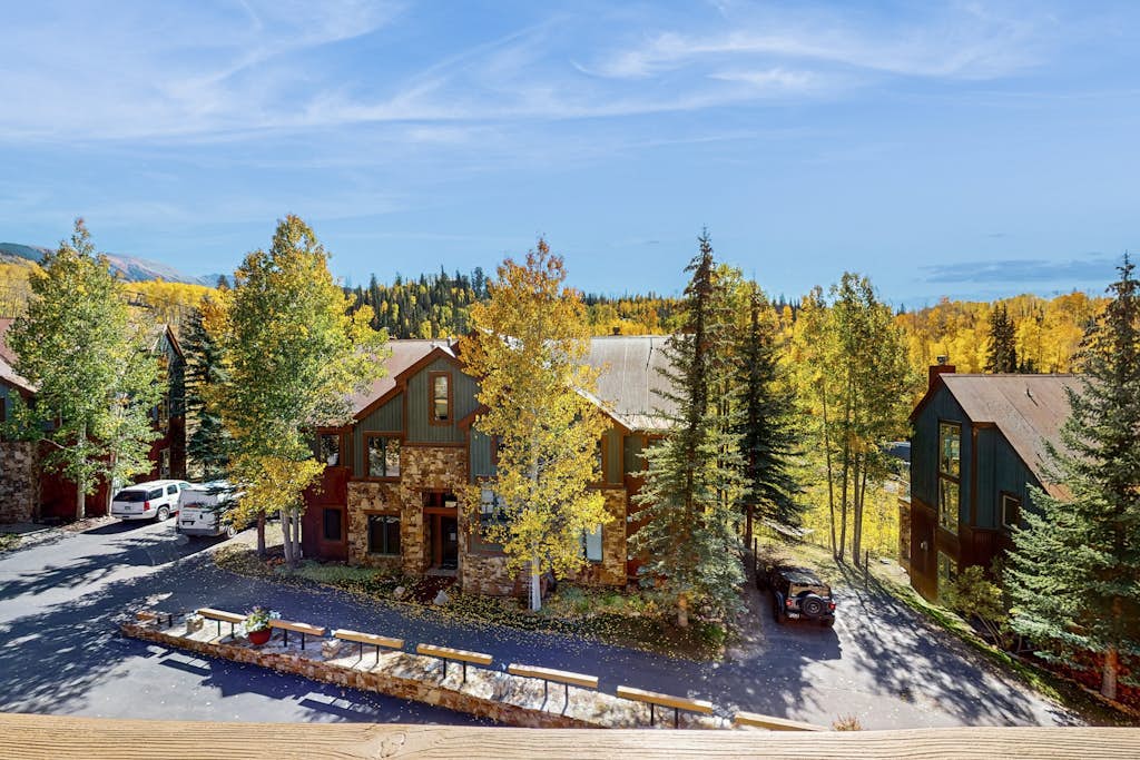Cozy condo with fireplace, W/D, wifi & ski in / out access