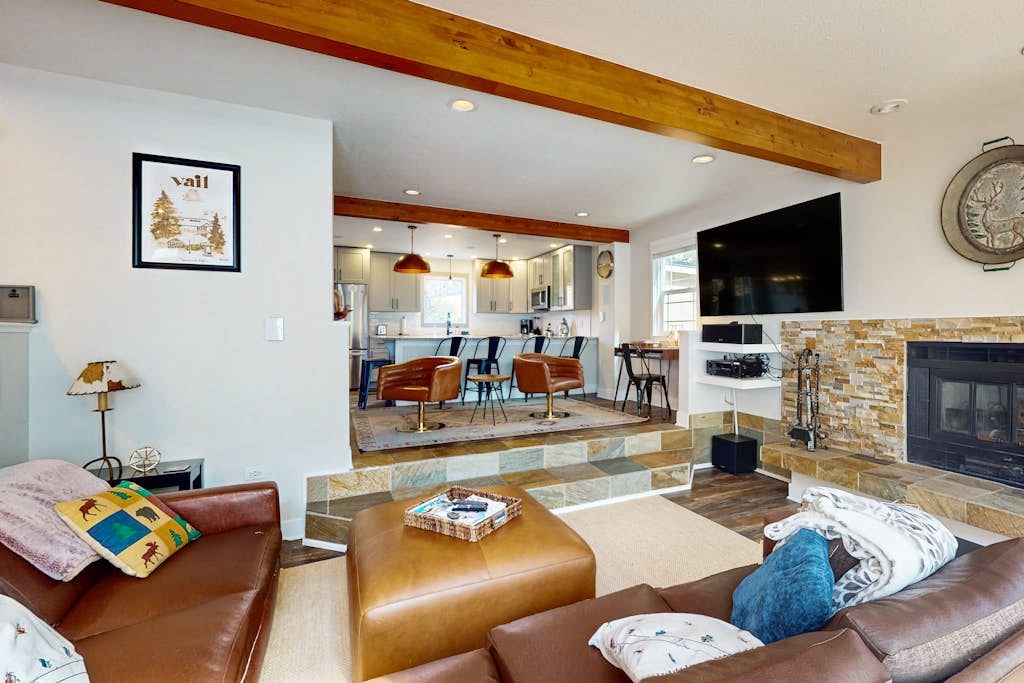 Elegant Mountain Retreat | Upscale Kitchen, Heated Floors, Fireplace, Hot Tub