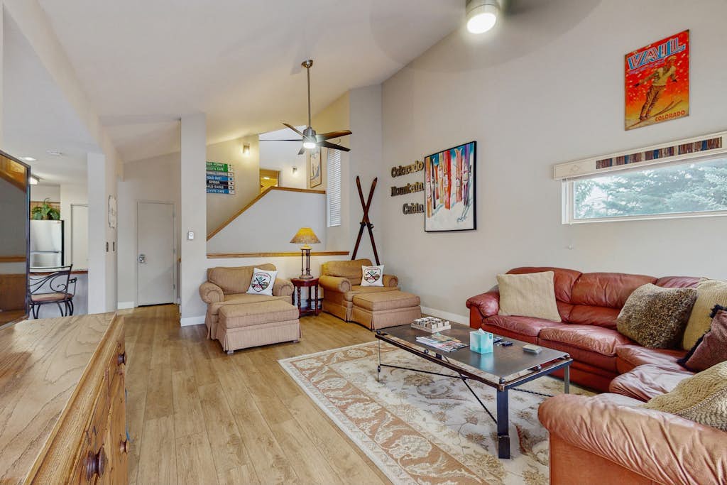 Elegant Mountain-View Condo with Backyard Trails | 8 Minute Walk to Riverwalk