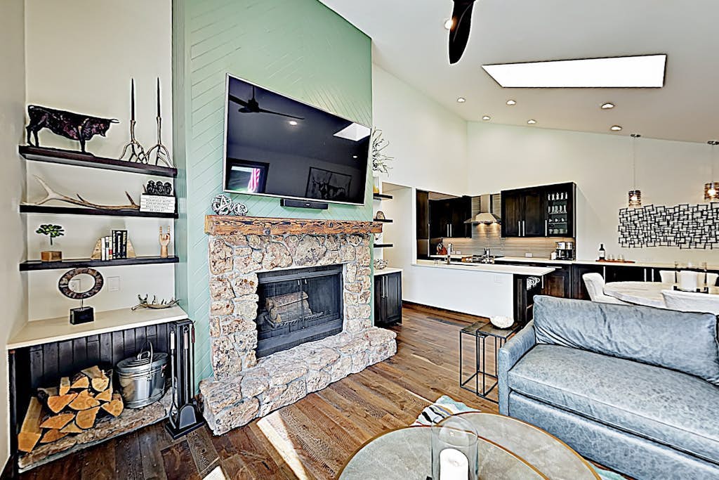 Modern Mountain Condo w/ Balcony - Walk to the Riverfront Express Gondola