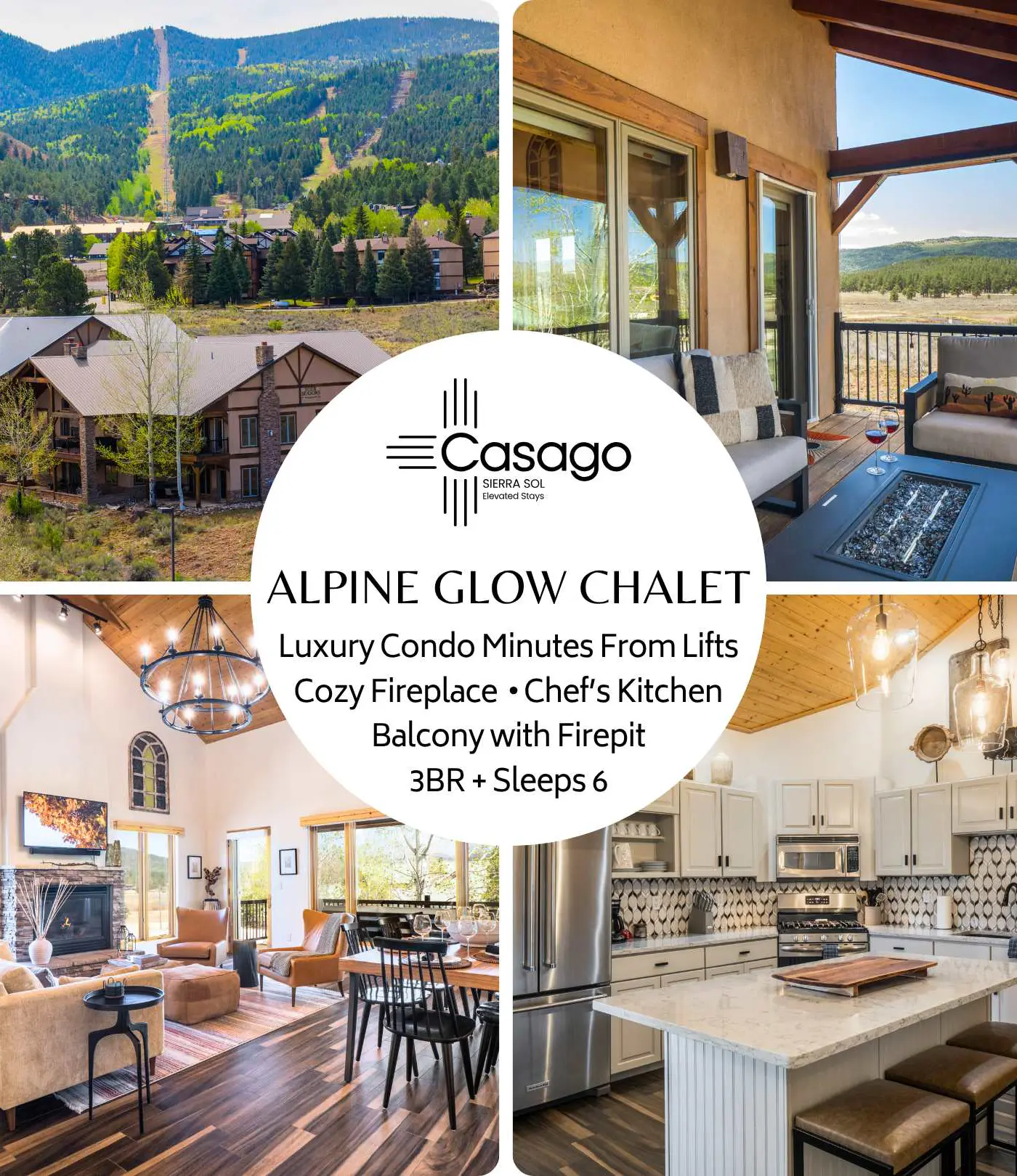 Alpine Glow Chalet - Near Lifts, Patio & Fireplace
