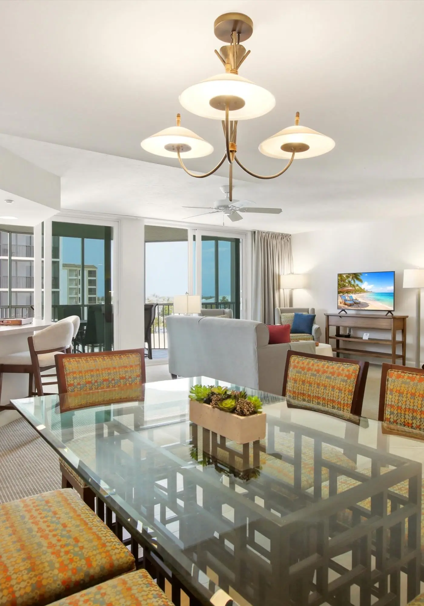 Beachfront Bliss, Cozy Condo with Patio, Pool & Stunning Views!