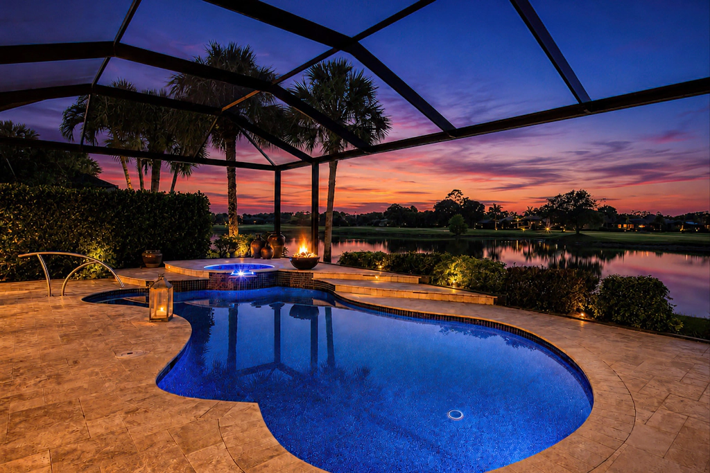 Naples Waterfront Oasis, Private Pool, Hot Tub & Stunning Views!