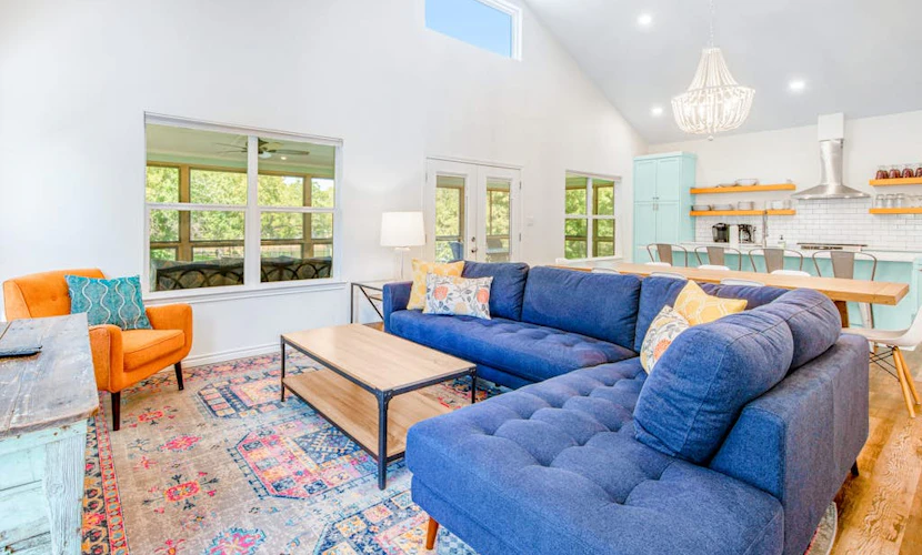 Lakefront dog-friendly home with kayaks, SUP's, huge screened porch