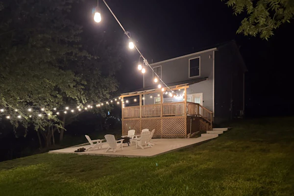 Blue Casa Rio | Riverfront oasis with private beach, deck & fire pit
