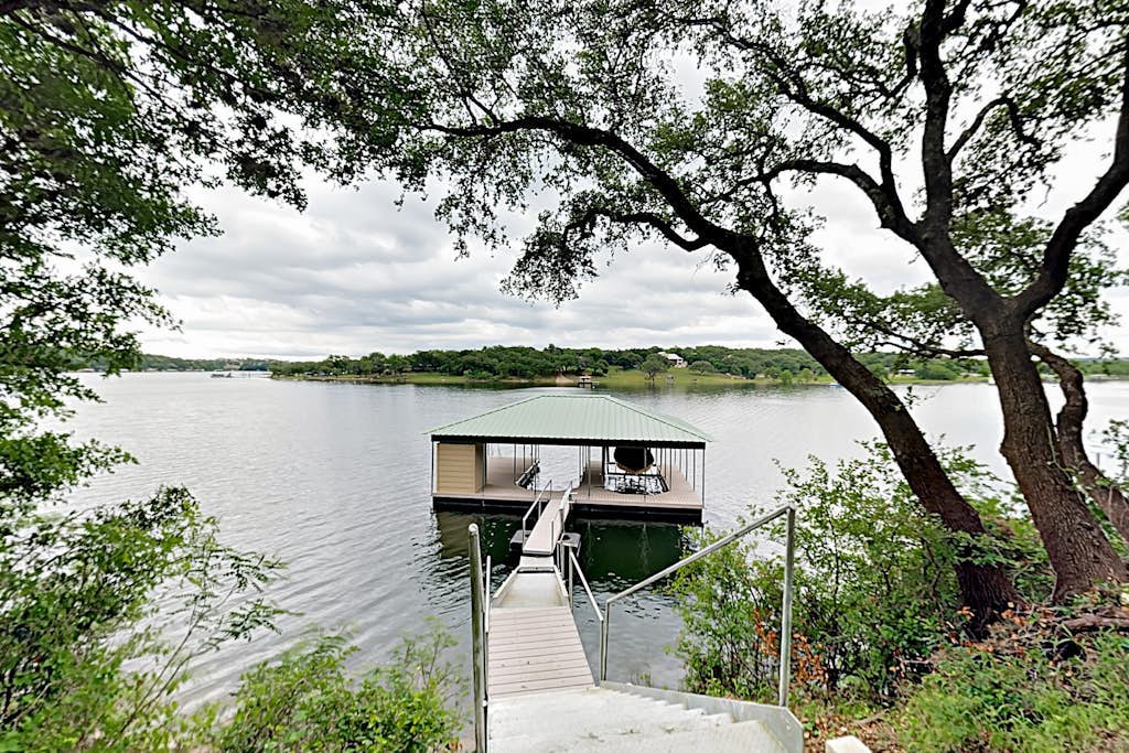 Cliffside Oasis | Deck + Dock | Shuffleboard