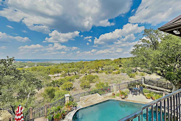 Sacred Vista | Opulent Hill Country Gem | Amazing Patio & Great View