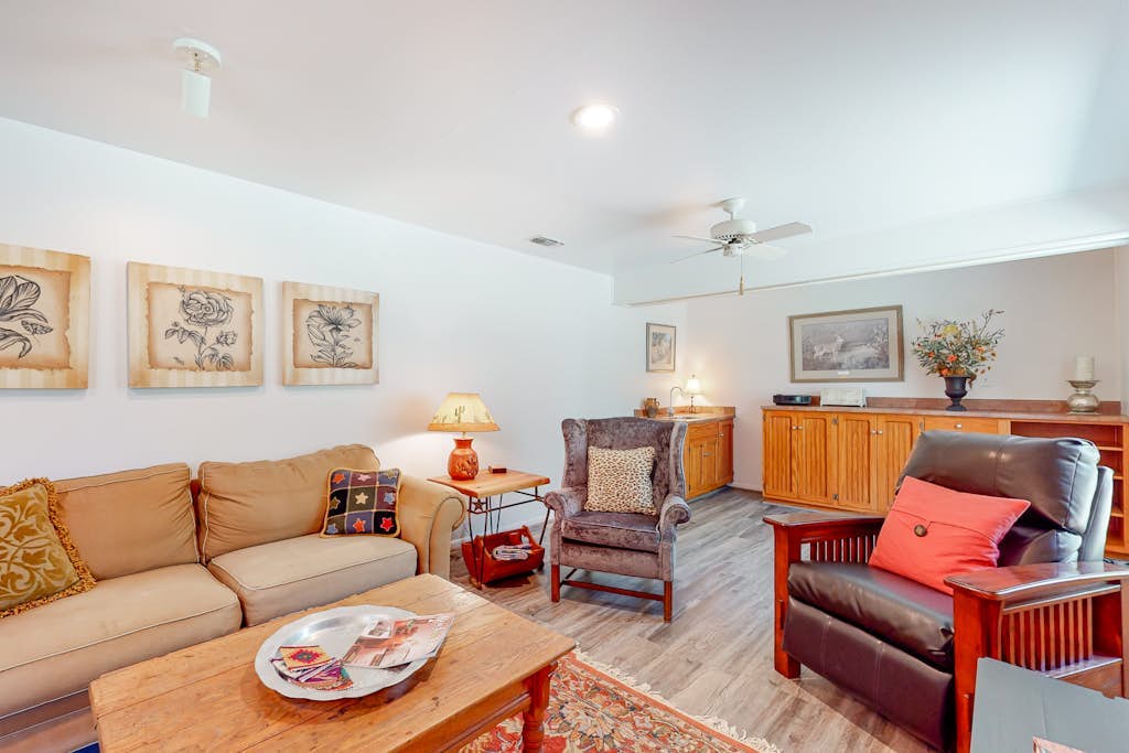 Snowbird-Friendly Home w/ Enclosed Yard, Firepit, Central AC, & High-Speed WiFi