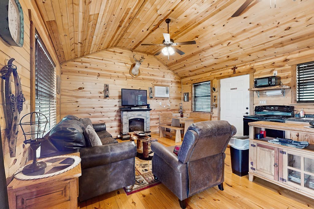 Dog-friendly gem on 11 acres w/valley views, deck, gas grill, fireplace