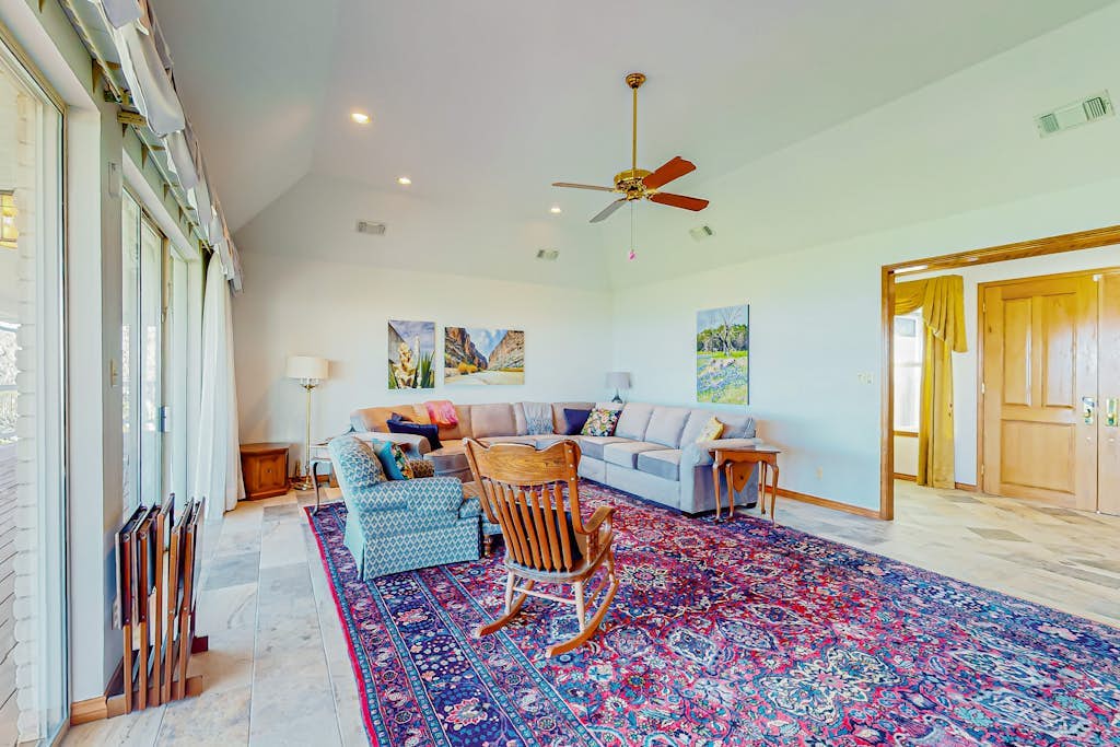 2-story home with covered patio, balcony, fireplace, streaming, great views, W/D