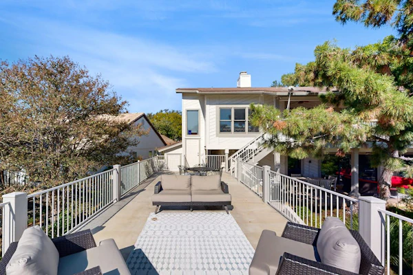 Waterfront, dog-friendly home with lake views, private boat dock