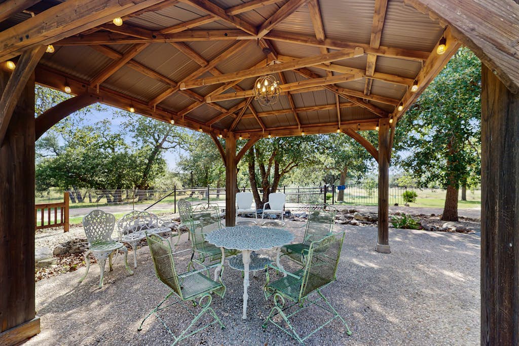 Idyllic home with fire pit, gazebo, patio, & amazing deck views - dog-friendly