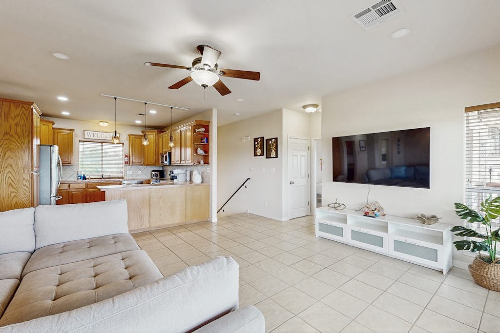 Scenic riverfront home w boat access, private pool/hot tub - close to shopping