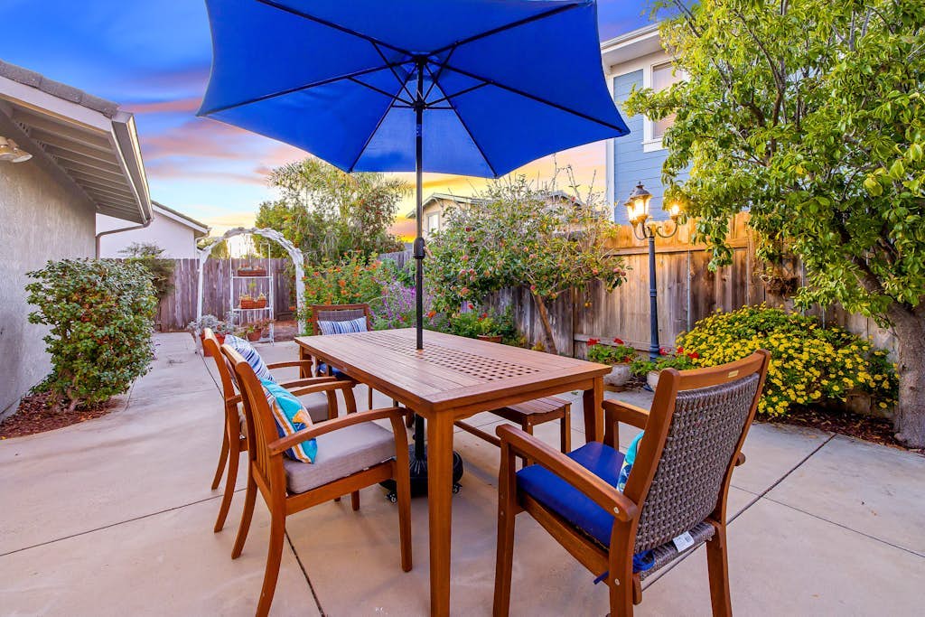 Comfortable home near beach with enclosed yard & patio, W/D, grill