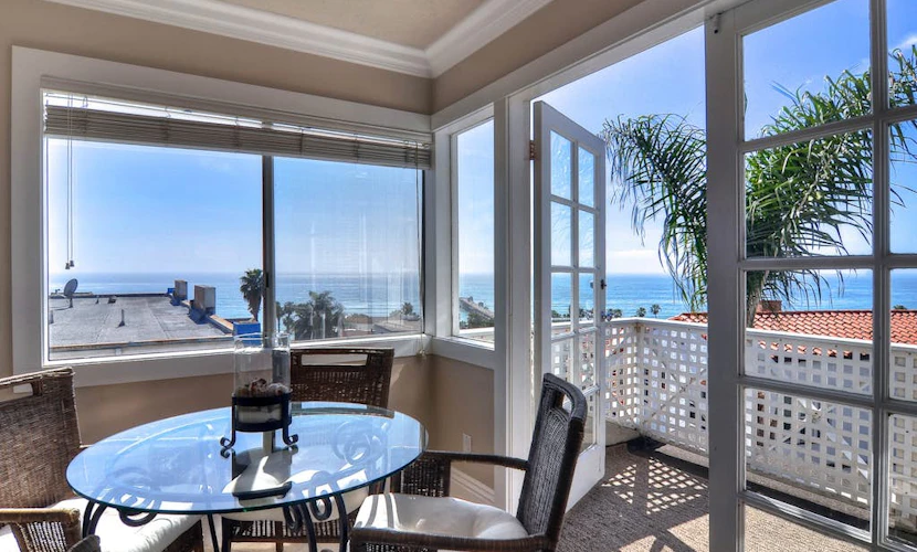 Four condos in the same building, just one block from beach & pier