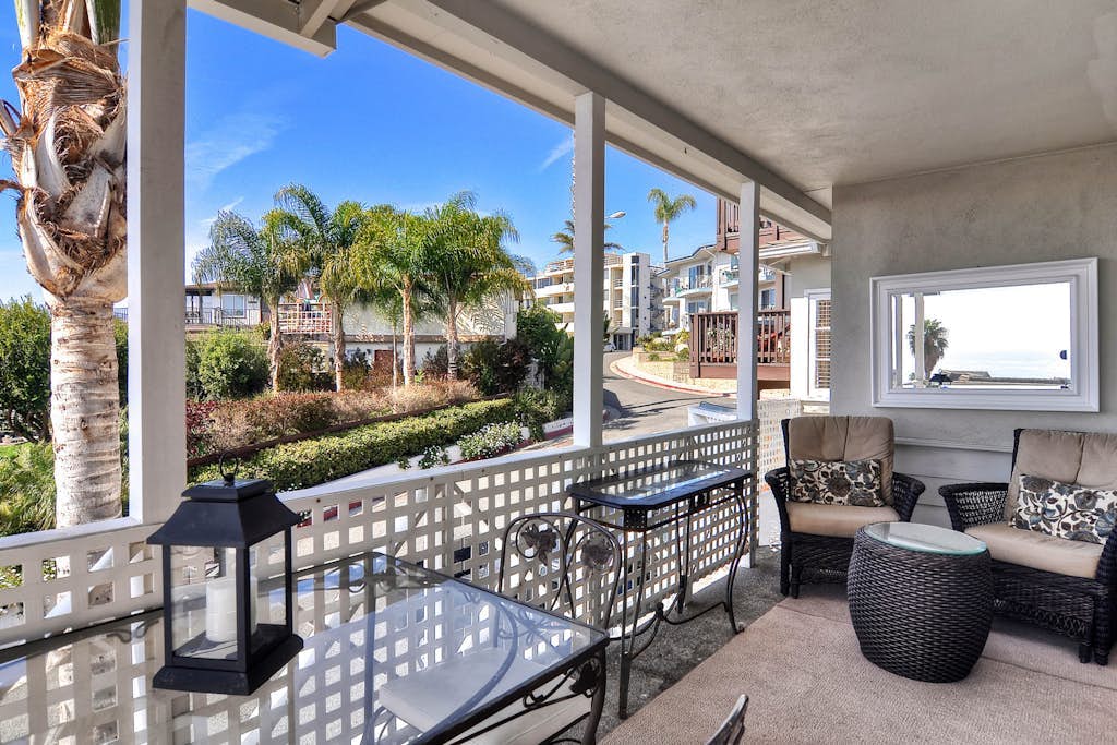 Four condos in the same building, just one block from beach & pier