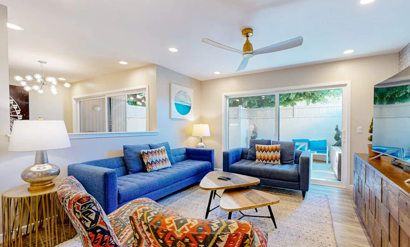 Luxury Condo with Private Patio, Fire Pit & Grill | Walk to Disneyland