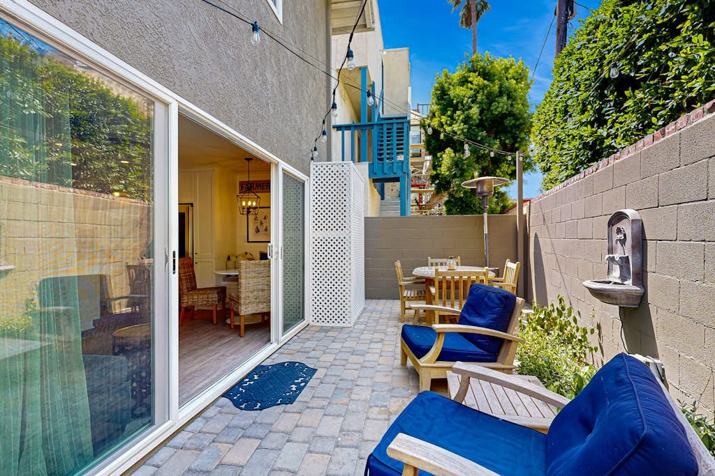 Snowbird-friendly retreat with beach access, water view, firepit, & central AC
