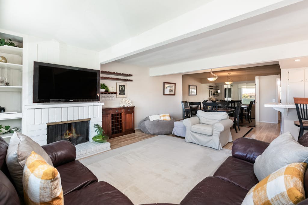Spacious Home w/ Fenced Patio, Grill & Balcony - 1 Mile to Beach & Pier Ave