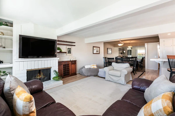 Spacious Home w/ Fenced Patio, Grill & Balcony - 1 Mile to Beach & Pier Ave