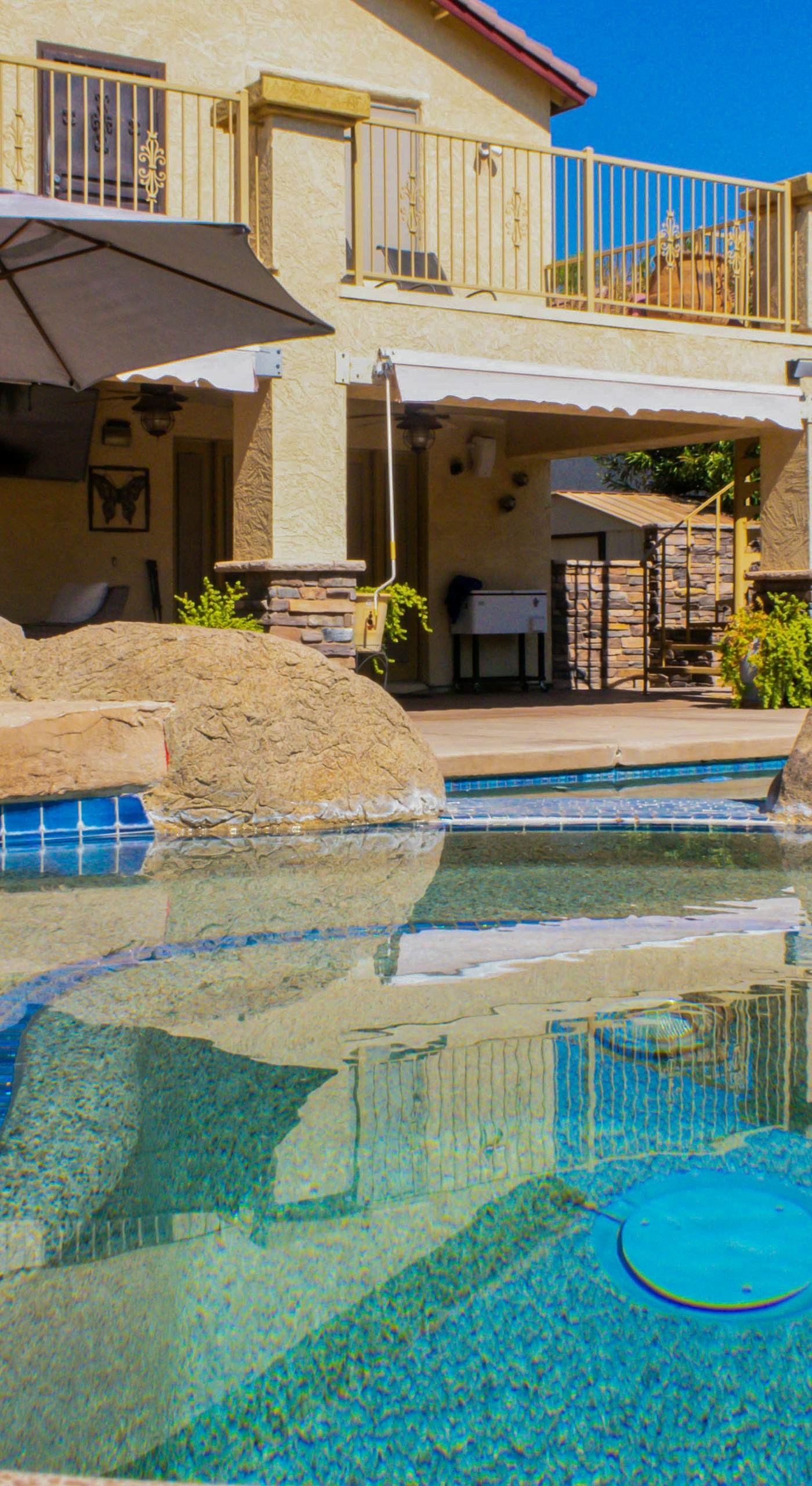 Group-Ready Glendale Oasis w/ Pool Grotto + Slide