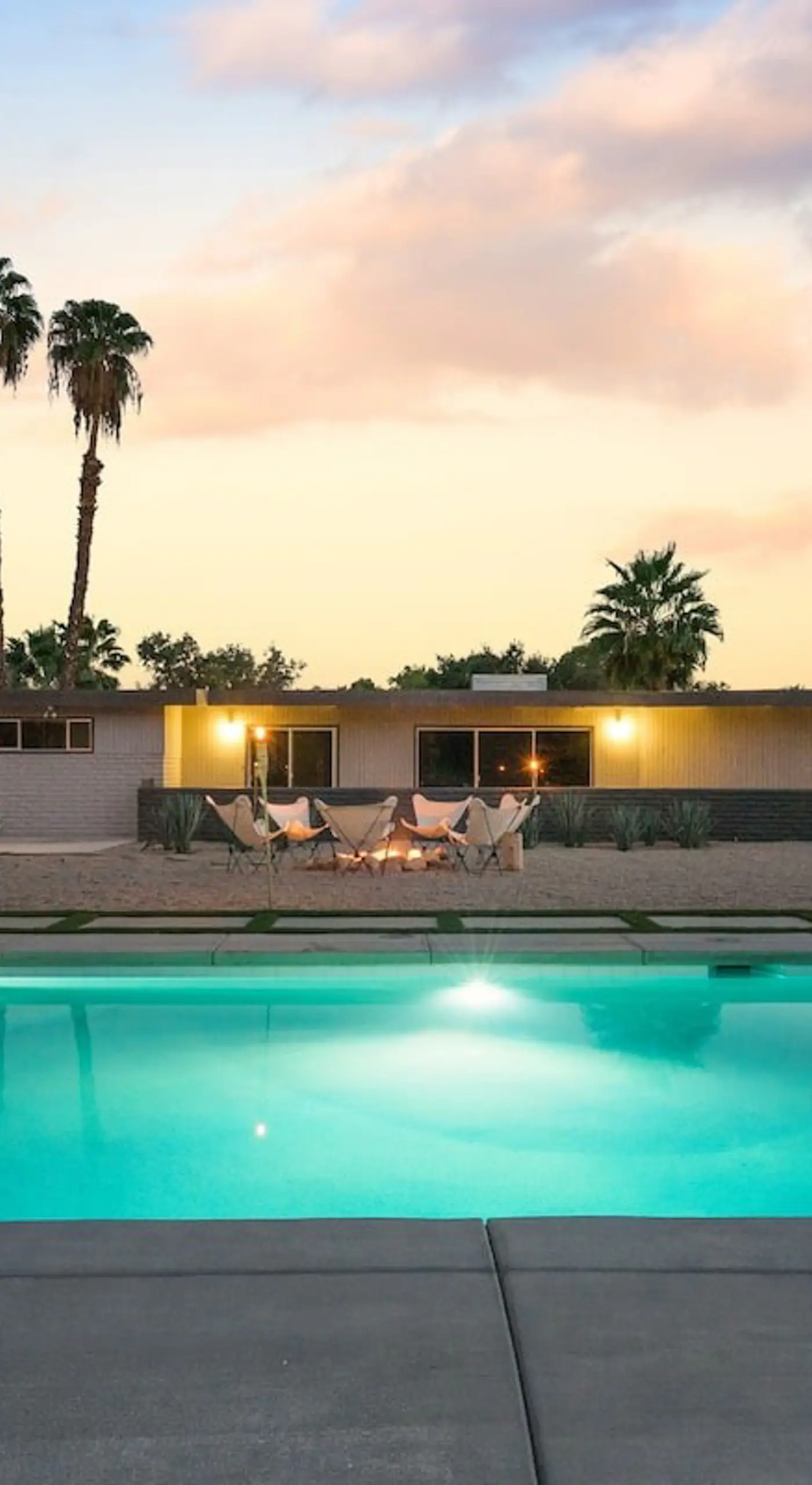 Pool & Mtn View! Designer Borrego Springs Hideaway