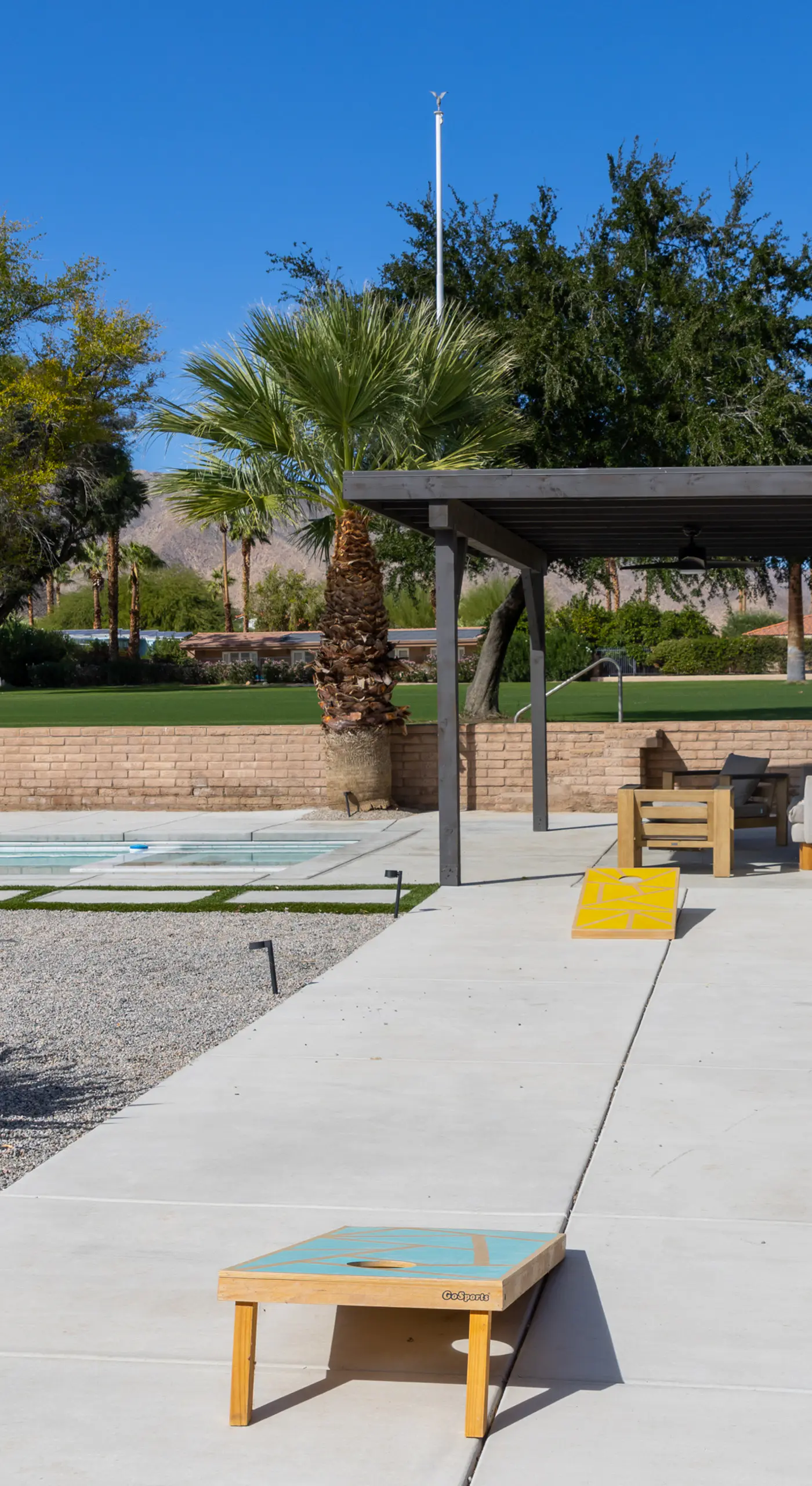 Pool & Mtn View! Designer Borrego Springs Hideaway