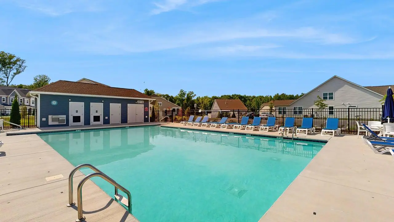 Milos Haven house with community pool