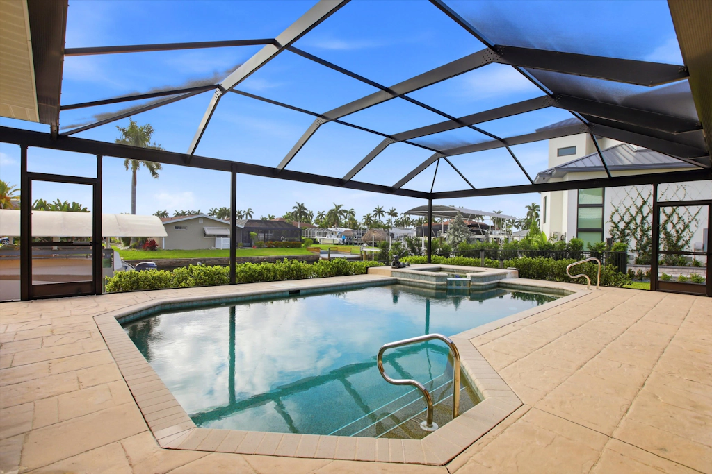 Gorgeous home with private pool & outdoor space, dock