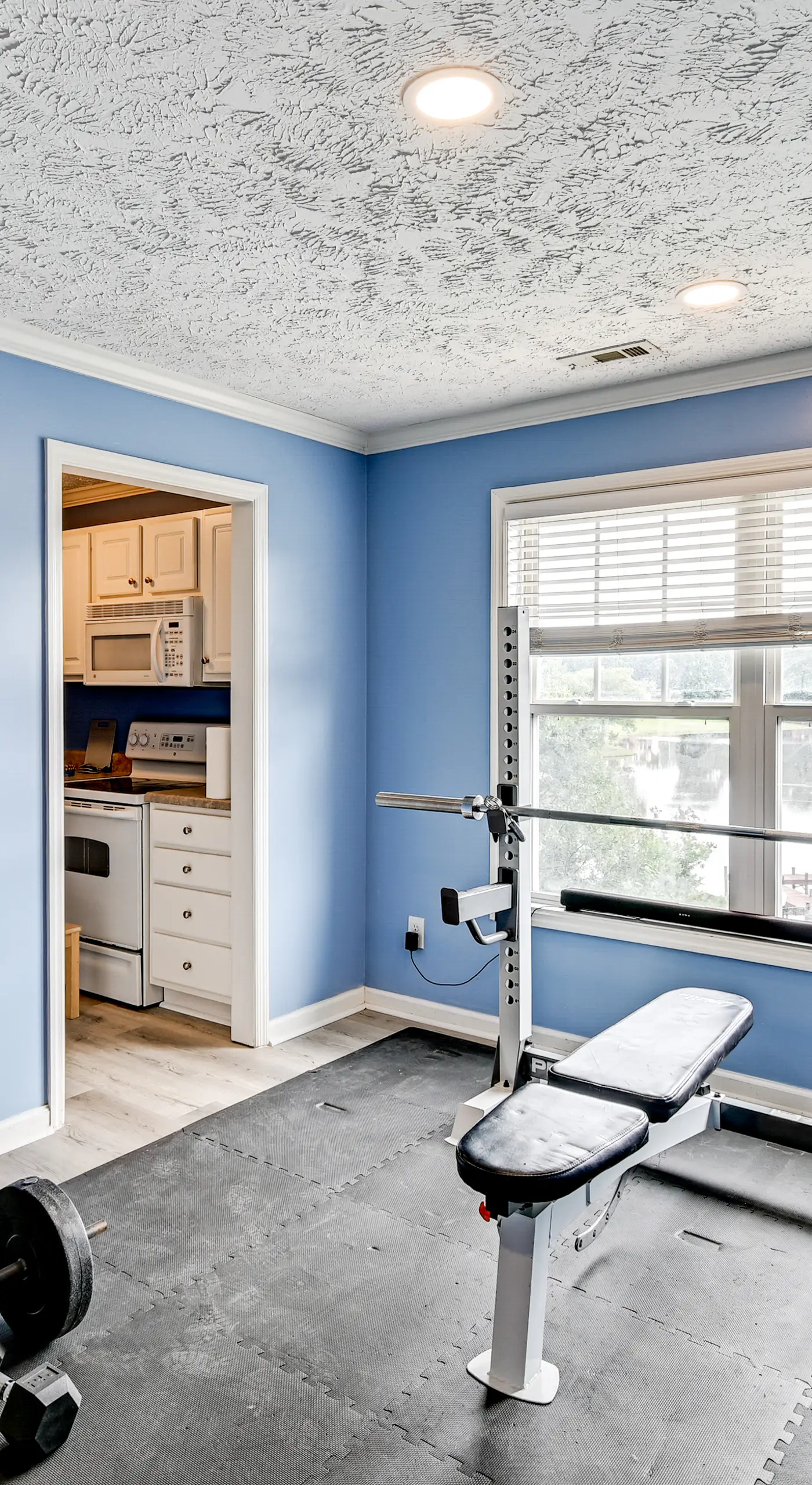 Fayetteville Autumn Escape: Lake Views + Home Gym