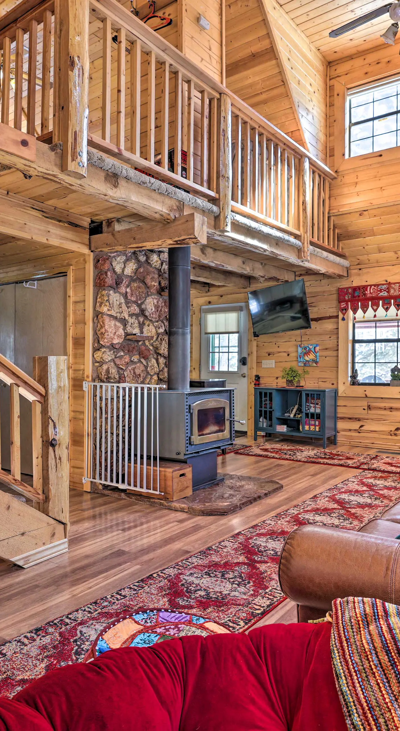 Rustic Duck Creek Village Cabin w/ Fire Pit!