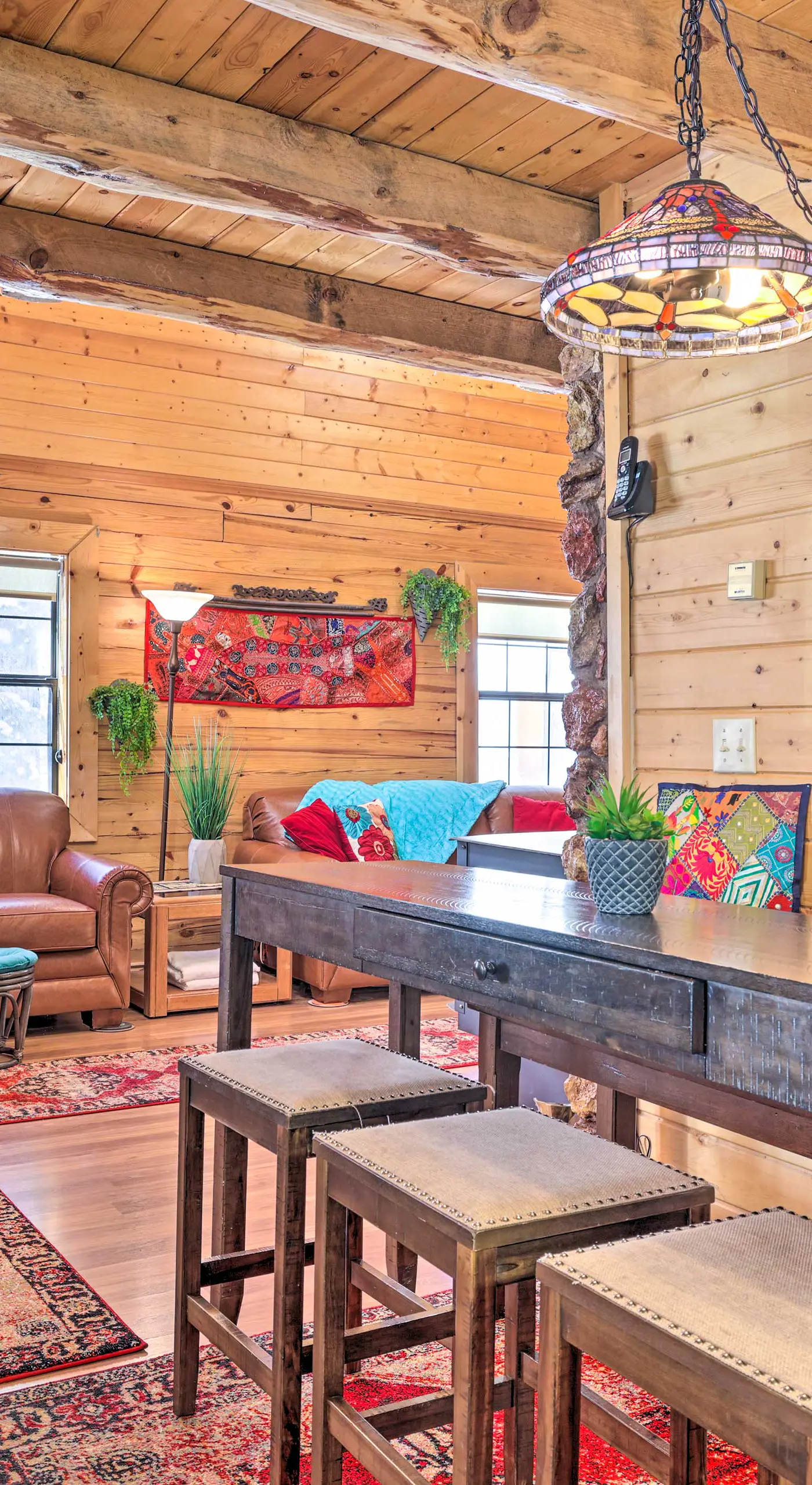 Rustic Duck Creek Village Cabin w/ Fire Pit!